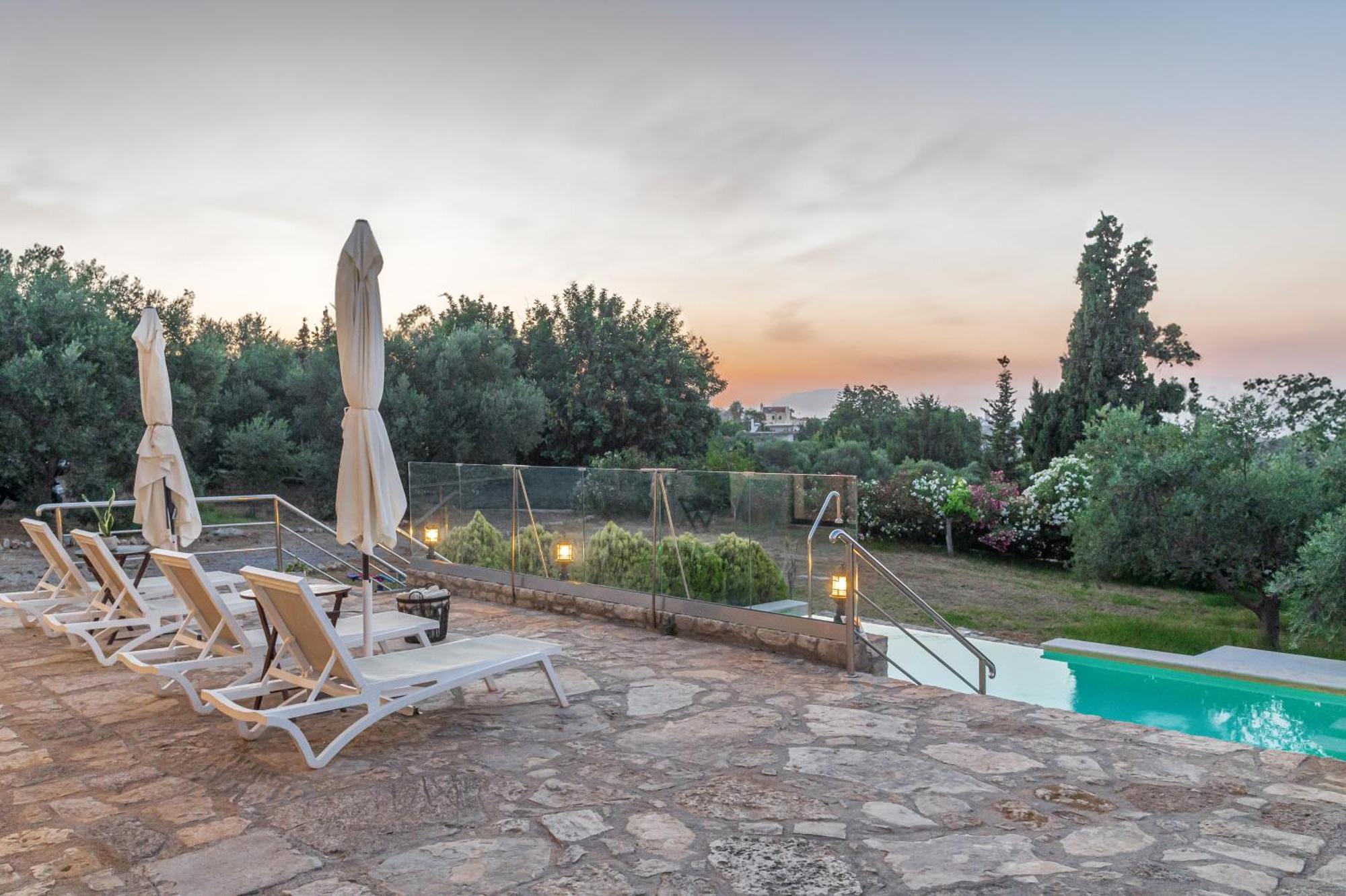 Elarchon Villa Private Pool Episkopi-Chania Exteriör bild